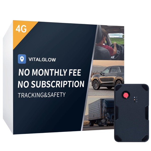 VITALGLOW 4G GPS Tracker (No Subscription)