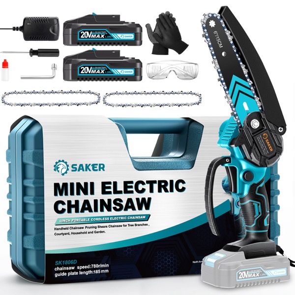 Saker Mini Chainsaw 6 Zoll