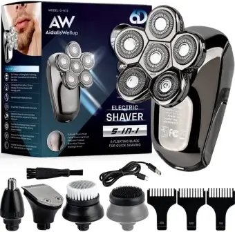 AW 6D Head Shavers