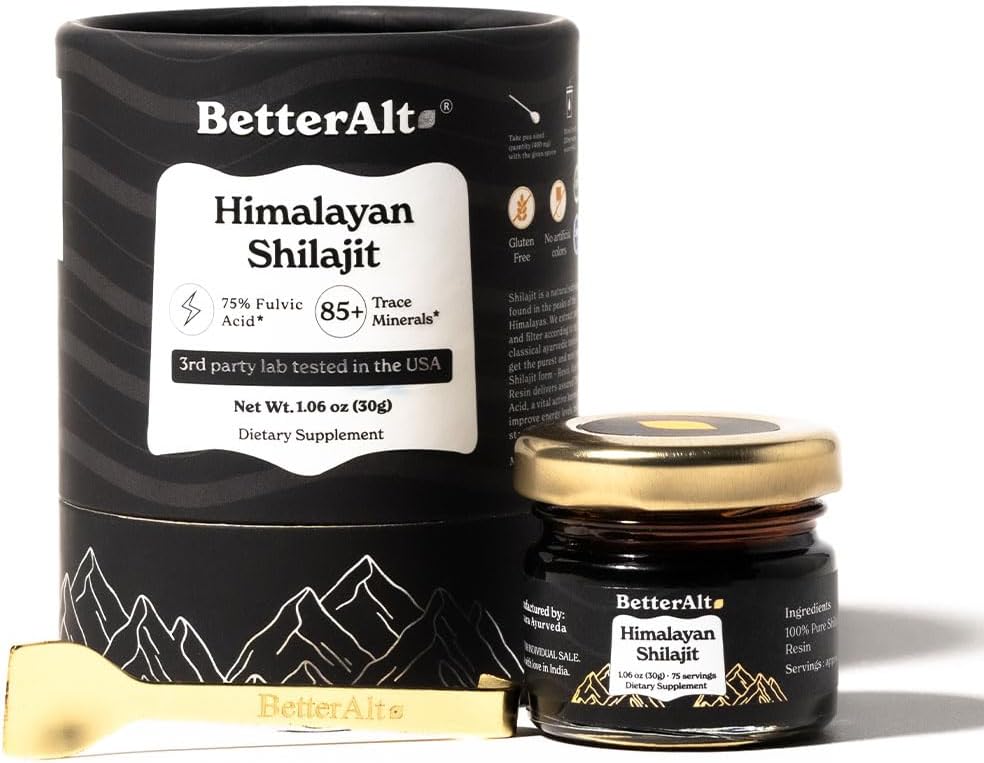 Better Alt Pure Himalayan Shilajit Resin