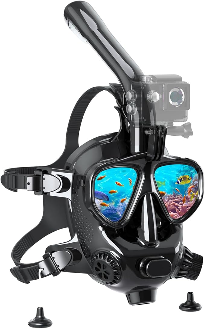 SMACO Full Face Diving Mask with Camera Mount